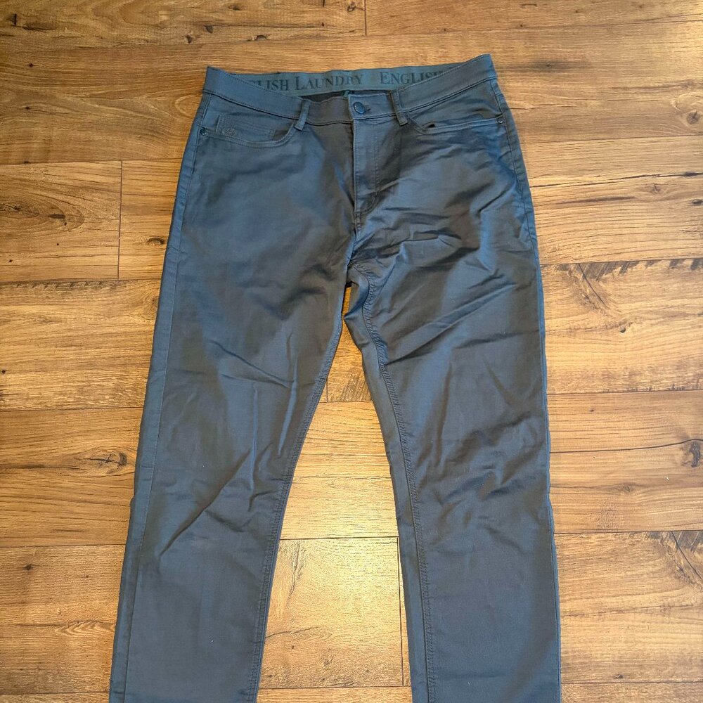 English Laundry Twill Jeans - Dark Grey 34